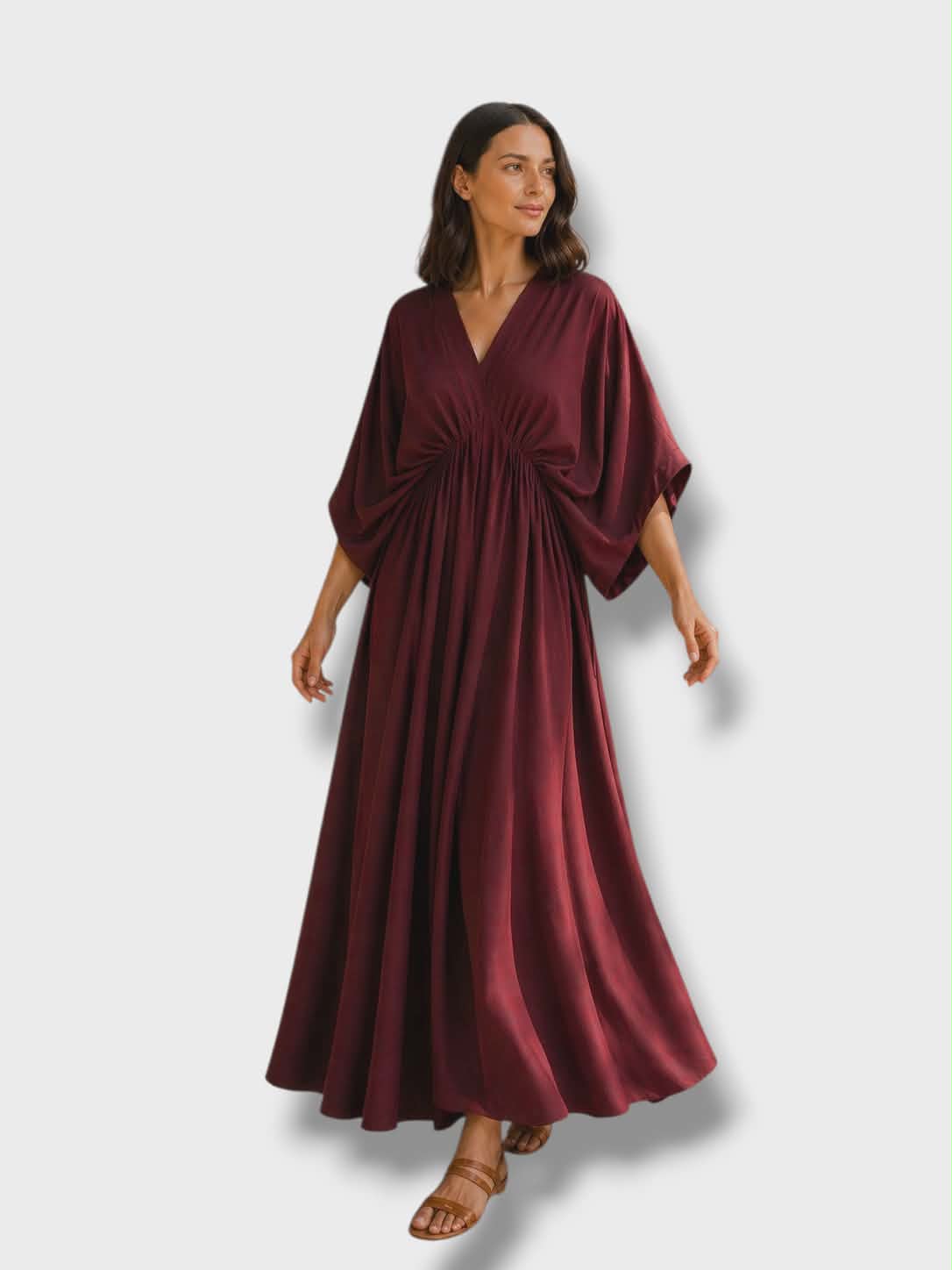 Haljina Esmeralda burgundy