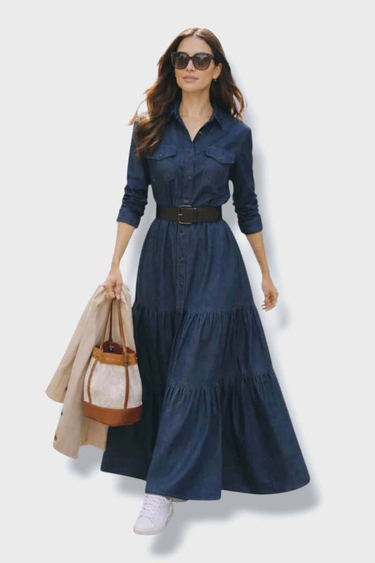 Duga haljina košulja Calida